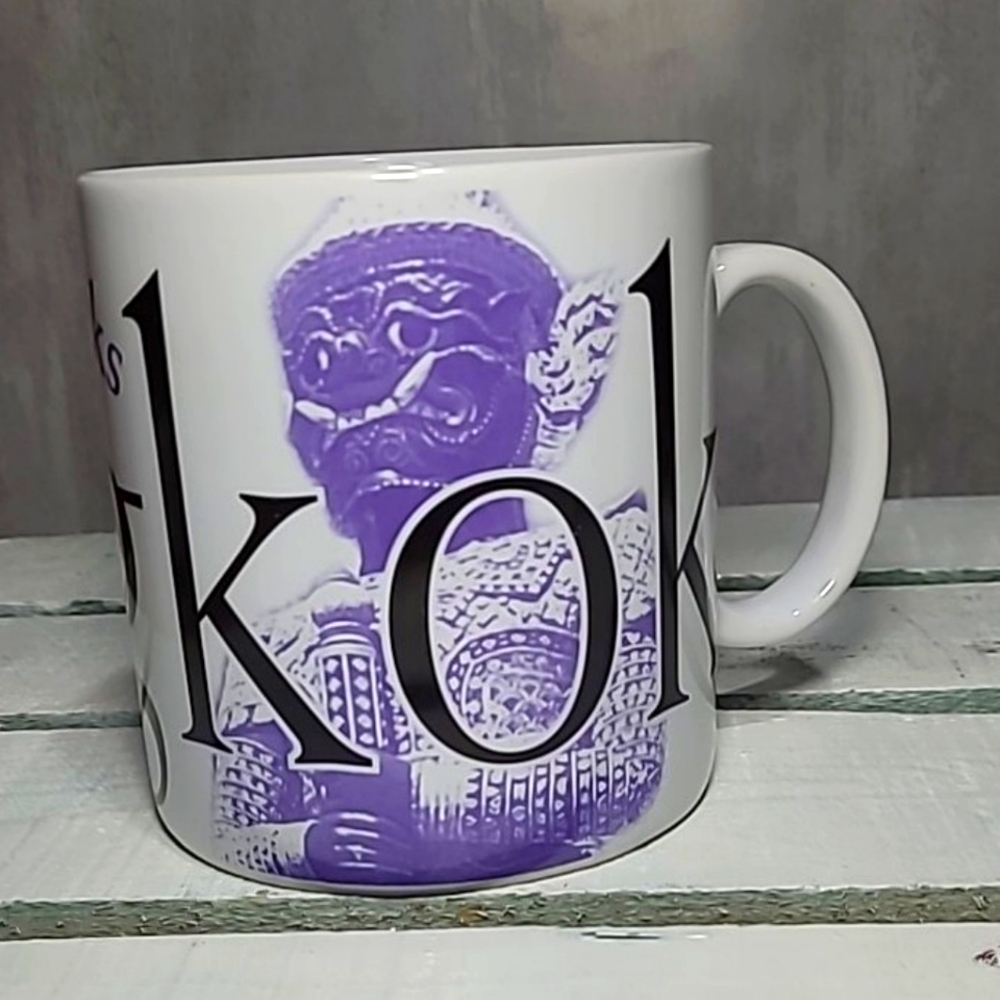 Starbucks Bangkok Collector Series City Mug Oversized 20 oz. Coffee Cup 2000 - Picture 7 of 9